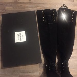 Opening Ceremony over the knee boots